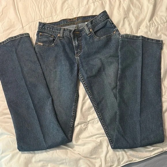 Cruel Girl Women's Boot Cut Jeans Slim - Blue - Picture 2 of 4